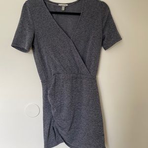 Zara Trafaluc Grey Jersey Dress